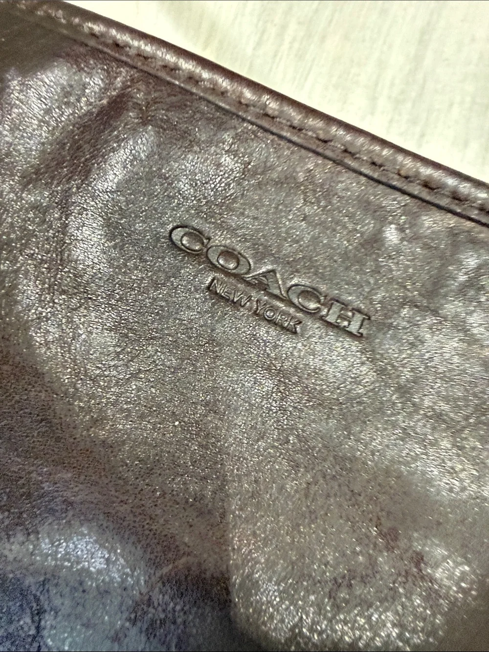 RARE Y2K Chocolate Brown Pinnacle Legacy Bohemian Large Duffle-EUC